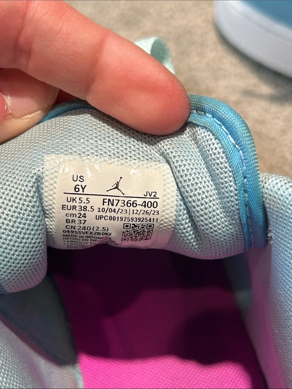 Nike Air Jordan 1 Low SE 'Aquarius Blue'